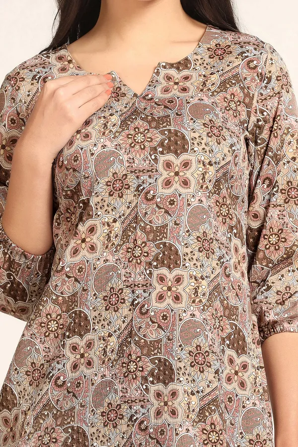 Brown_Delta_Ethnic_Printed_Straight_Tunic_Top_For_Women