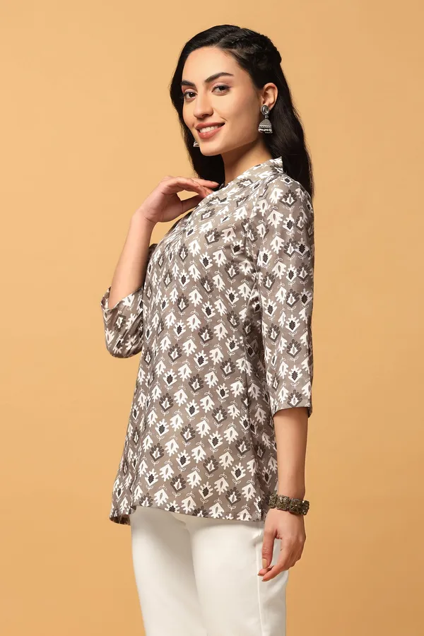 Grey_Cotton_All-Over_Printed_Straight_Tunic_Top_For_Women