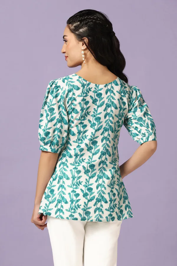 Rama_Cotton_Floral_Print_Tunic_Top_For_Women