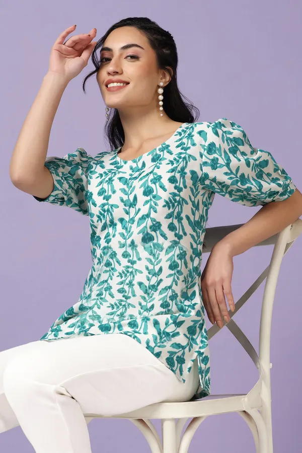 Rama_Cotton_Floral_Print_Tunic_Top_For_Women