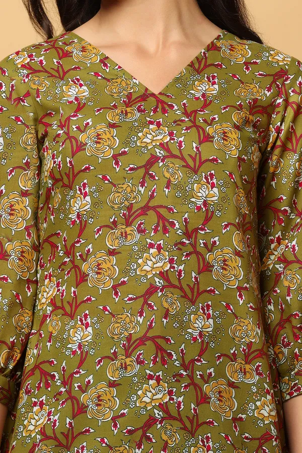 Olive_Cotton_Printed_Tunic_Top_For_Women