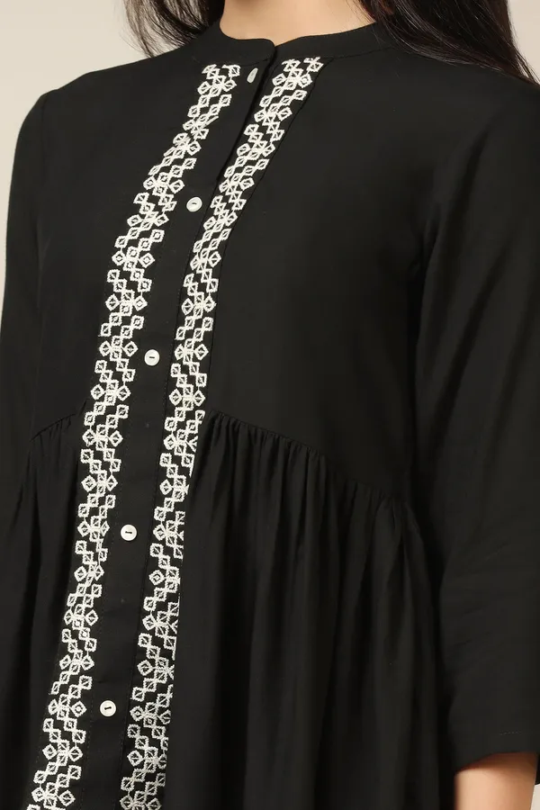Black_Rayon_Embroidered_Top_For_Women
