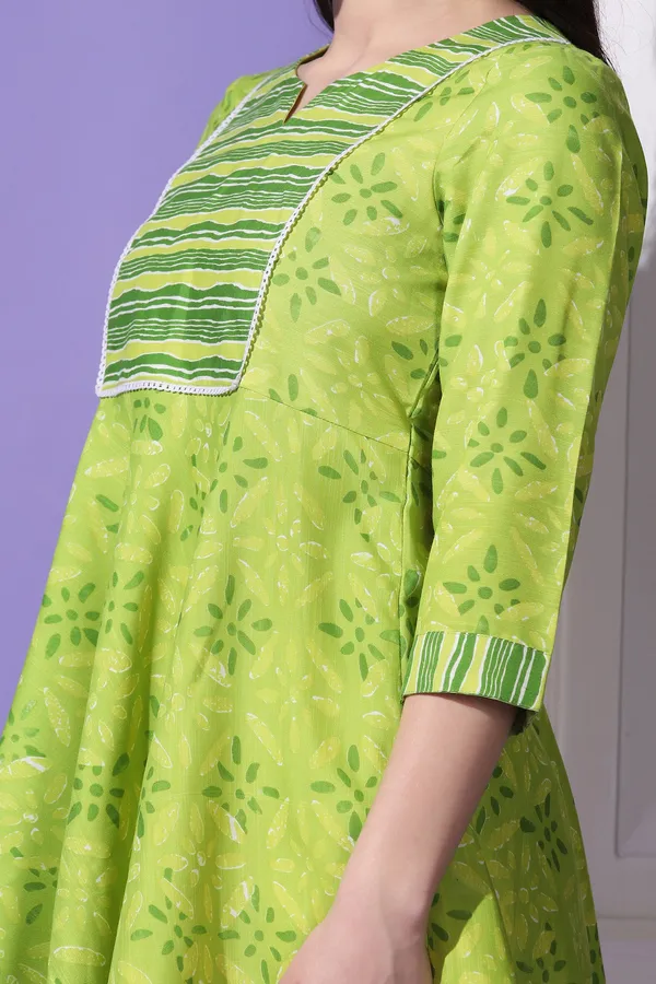 Parrot_Cotton_Slub_Batic_Printed_Tunic_Top_For_Women