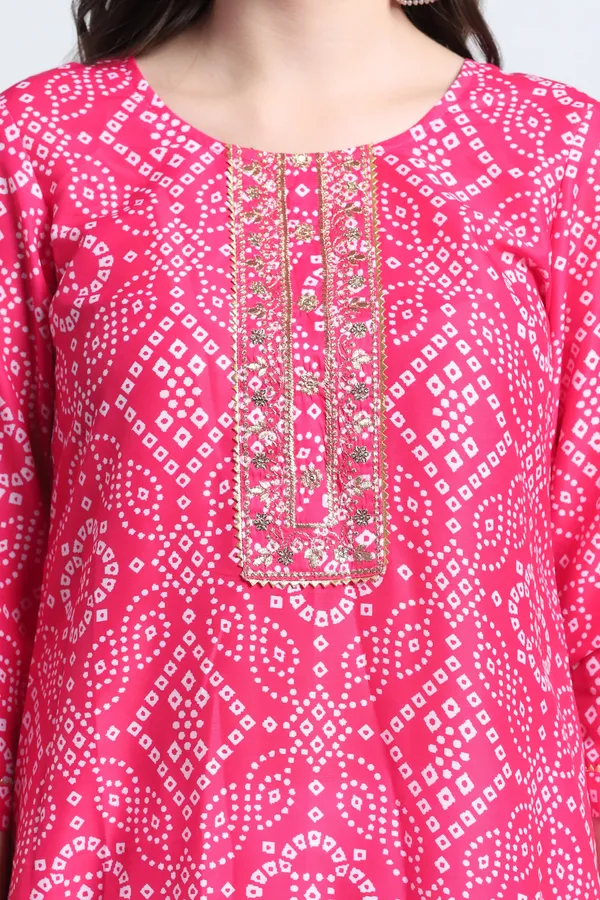 Pink_Muslin_Ankle_Length_Kurta_Pant_Suit_Set