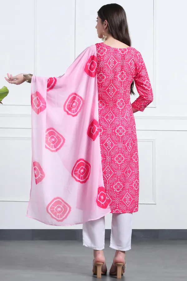 Pink_Muslin_Ankle_Length_Kurta_Pant_Suit_Set