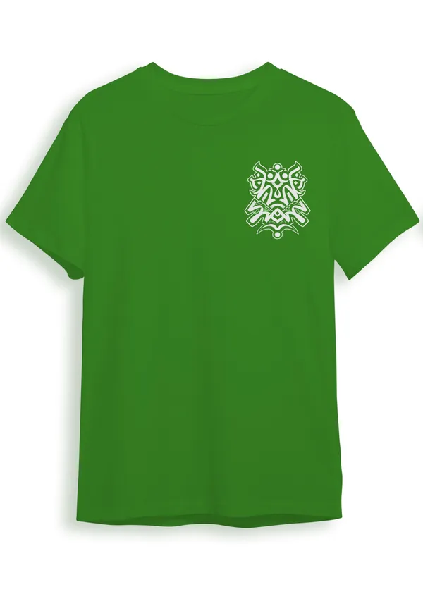 Pack_Of_1_Green_Mask_Of_The_God_180_GSM_Cotton_T-Shirt