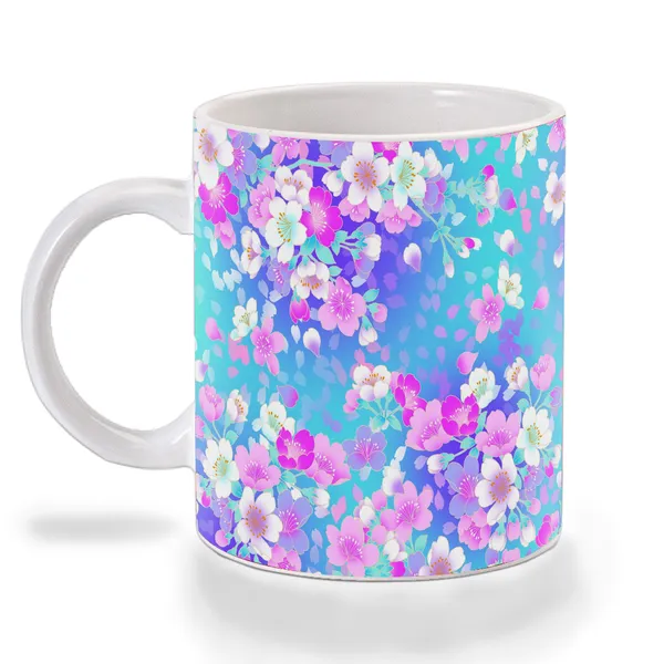 Multicolor_Beautiful_Flower_Blue_Pattern_Ceramic_Mug