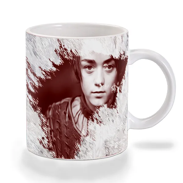 Multicolor_Game_Of_Thrones_Arya_Stark_Blood_Wolf_Ceramic_Mug