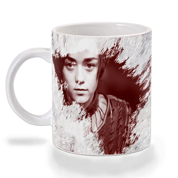 Multicolor_Game_Of_Thrones_Arya_Stark_Blood_Wolf_Ceramic_Mug