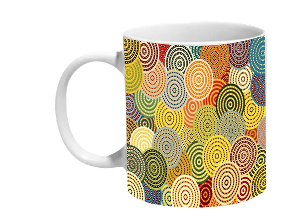 Multicolor_Beautiful_Circular_Dotted_Pattern_Ceramic_Mug