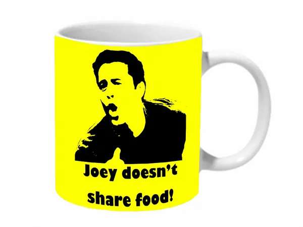 Multicolor_Friends_,_Joey_Dosent_Share_Food_Yellow_And_Black_Ceramic_Mug