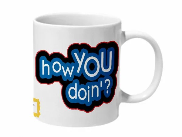 Multicolor_Friends_Joey_How_You_Doin_Clipart_Ceramic_Mug