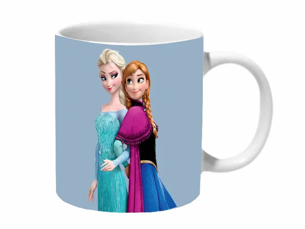 Multicolor_Frozen_Elsa_And_Anna_Ceramic_Mug