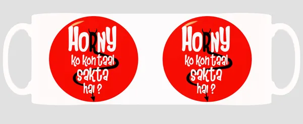 Multicolor_Horny_Ko_Kon_Taal_Sakta_Hai_Ceramic_Mug