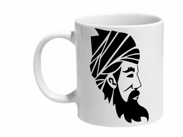 Multicolor_Indian_Nawab_Turban_And_Beard_Ceramic_Mug