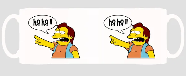 Multicolor_Simpsons_Nelson_Haha_Whit_Baground_Ceramic_Mug