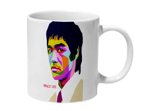Multicolor_Bruce_Lee_Art_Ceramic_Mug