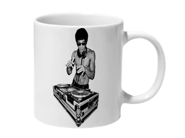 Multicolor_Bruce_Lee_Dj_Ceramic_Mug