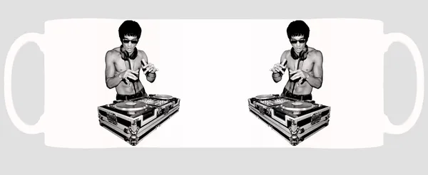 Multicolor_Bruce_Lee_Dj_Ceramic_Mug