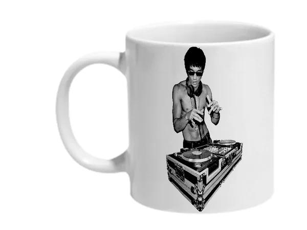 Multicolor_Bruce_Lee_Dj_Ceramic_Mug