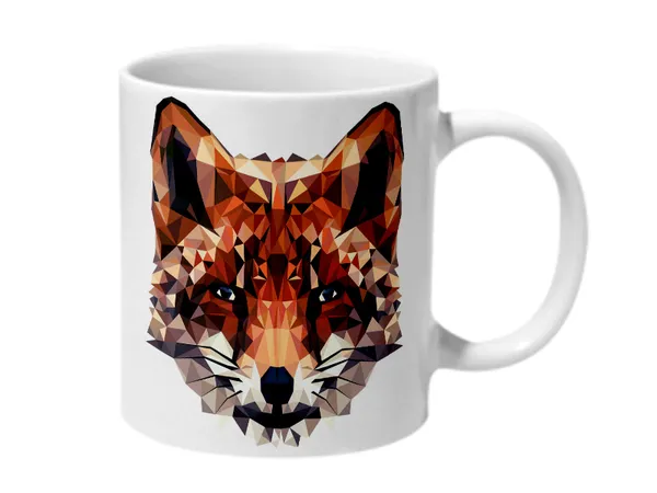 Multicolor_Geometric_Fox_Art_Ceramic_Mug