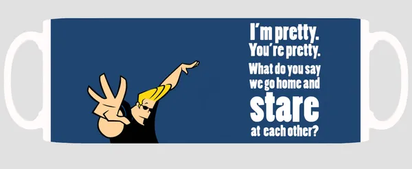 Multicolor_Johnny_Bravo_Pretty_Stare_Quotes_Ceramic_Mug