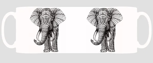Multicolor_Ornate_Elephant_Ceramic_Mug