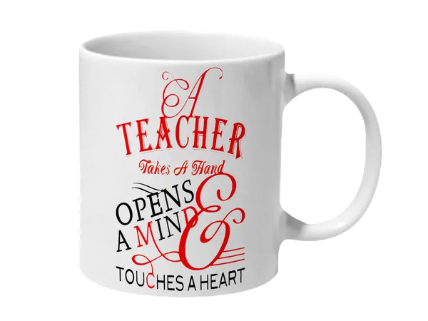 Multicolor_Teacher_Takes_A_Hand_Opens_A_Mind_&Amp;_Touches_A_Heart_Ceramic_Mug