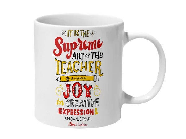 Multicolor_The_Supreme_Art_Of_The_Teacher_Albert_Einstein_Quote_Ceramic_Mug