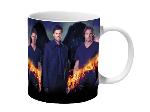 Multicolor_Supernatural_Cast_Fire_And_Wings_Artwork_Ceramic_Mug