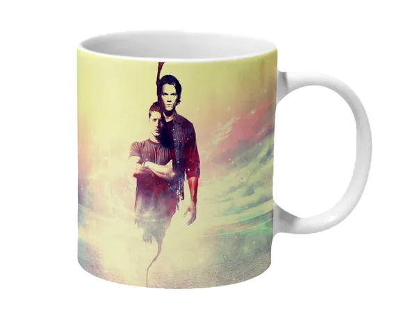 Multicolor_Supernatural_Dean_And_Sam_Artwork_Ceramic_Mug