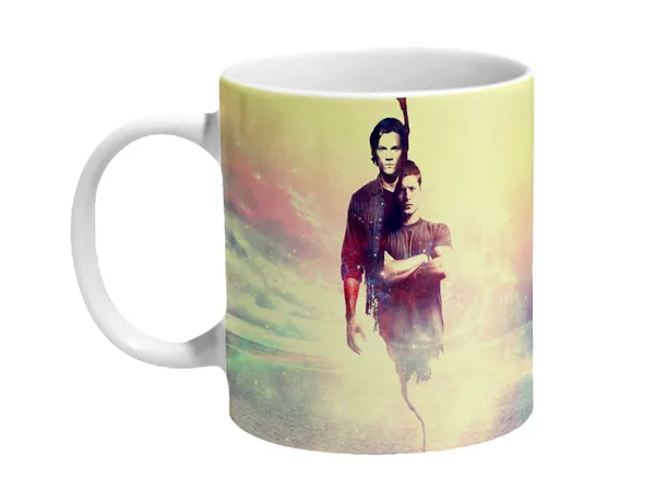 Multicolor_Supernatural_Dean_And_Sam_Artwork_Ceramic_Mug
