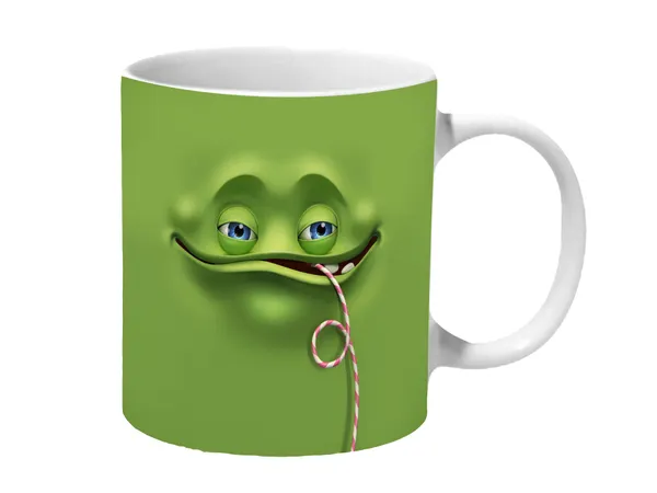 Multicolor_Cute_Cool_Green_Monster_Drinking_Ceramic_Mug