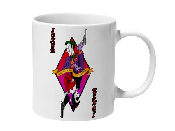 Multicolor_Joker_Clown_Prince_Of_Crome_Harlry_Quin_Of_Hate_Ceramic_Mug