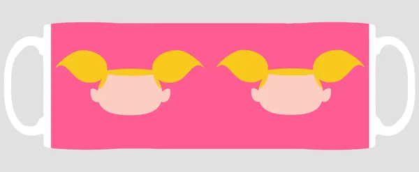 Multicolor_Dexter'S_Deedee_Pink_Background_Ceramic_Mug