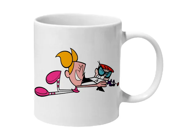 Multicolor_Dexter_And_Deedee_Fighting_For_The_Remote_Ceramic_Mug