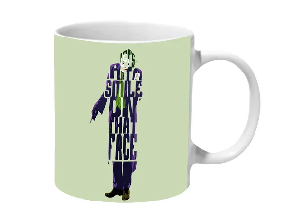 Multicolor_Batman_Joker_Lets_Put_A_Smile_On_That_Face_Green_Baground_Ceramic_Mug