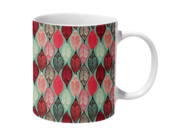 Multicolor_Beautiful_Leaf_Pattern_Ceramic_Mug