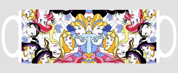 Multicolor_Disney_Princess_Up_And_Down_Ceramic_Mug
