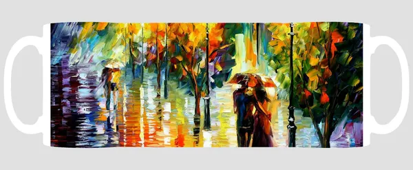 Multicolor_Couples_Walking_Under_The_Umbrella_Art_Ceramic_Mug
