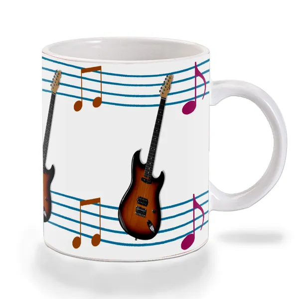 Multicolor_Guitar_Notes_Pattern_Ceramic_Mug