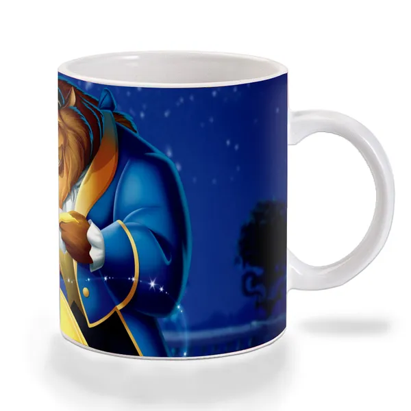 Multicolor_Beauty_And_The_Beast_Cartoon_Ceramic_Mug