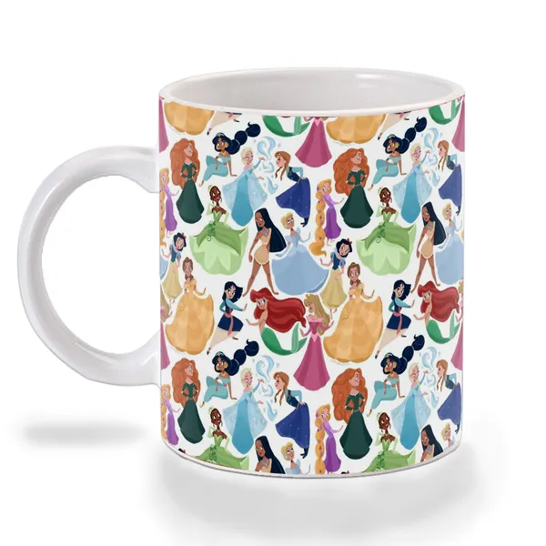 Multicolor_Princess_Group_Art_Ceramic_Mug