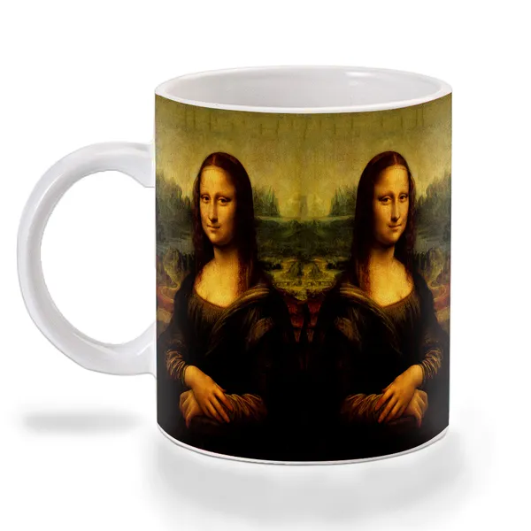 Multicolor_Mona_Lisa_Classic_Ceramic_Mug