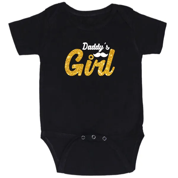 Black_Daddys_Girl_Cotton_Romper_For_6_To_12_Months
