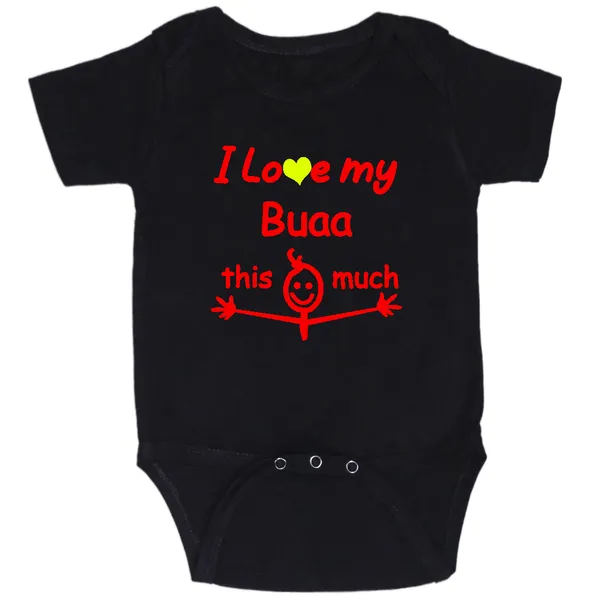 Multicolor_I_Love_My_Bua_Cotton_Romper_For_6_To_12_Months
