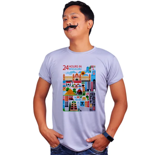 Grey_24_Hours_In_Bengaluru_India__Quick-Dri_T-Shirt_For_Men