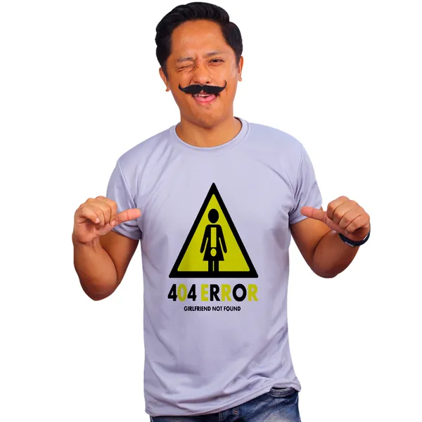 Grey_404_Error_Girlfirend_Not_Found__Quick-Dri_T-Shirt_For_Men