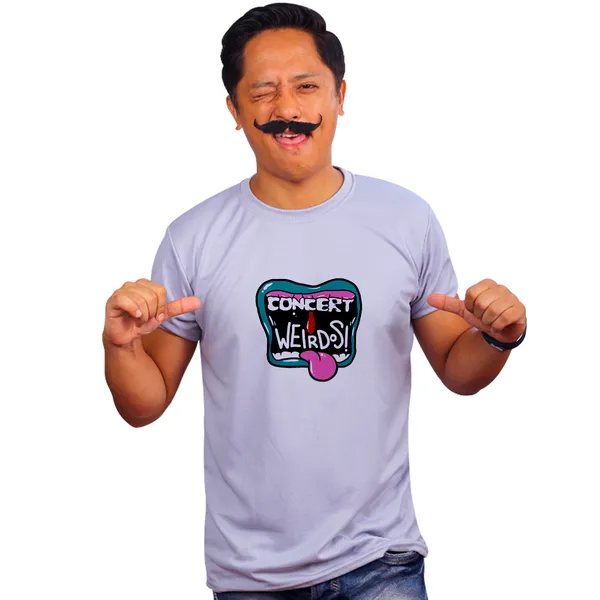 Grey_Concert_Weirdos_Quick-Dri_T-Shirt_For_Men