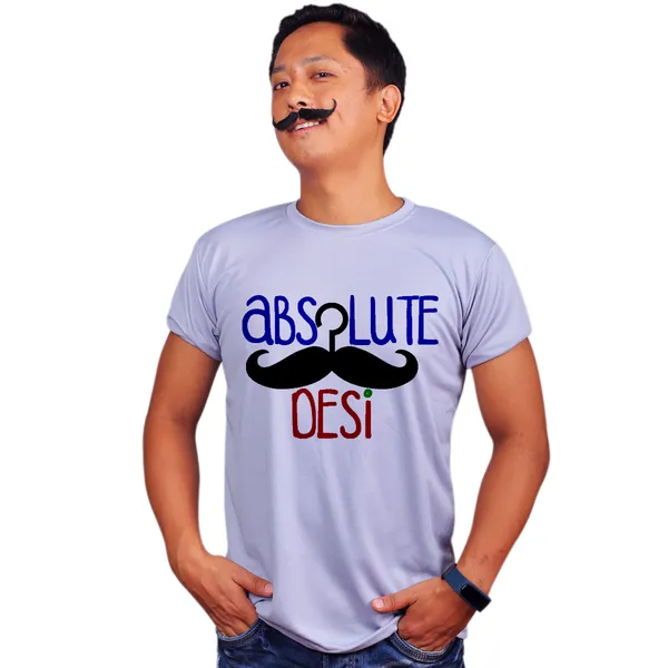 Grey_Absolute_Desi_160_GSM_Quick-Dri_T-Shirt_For_Men